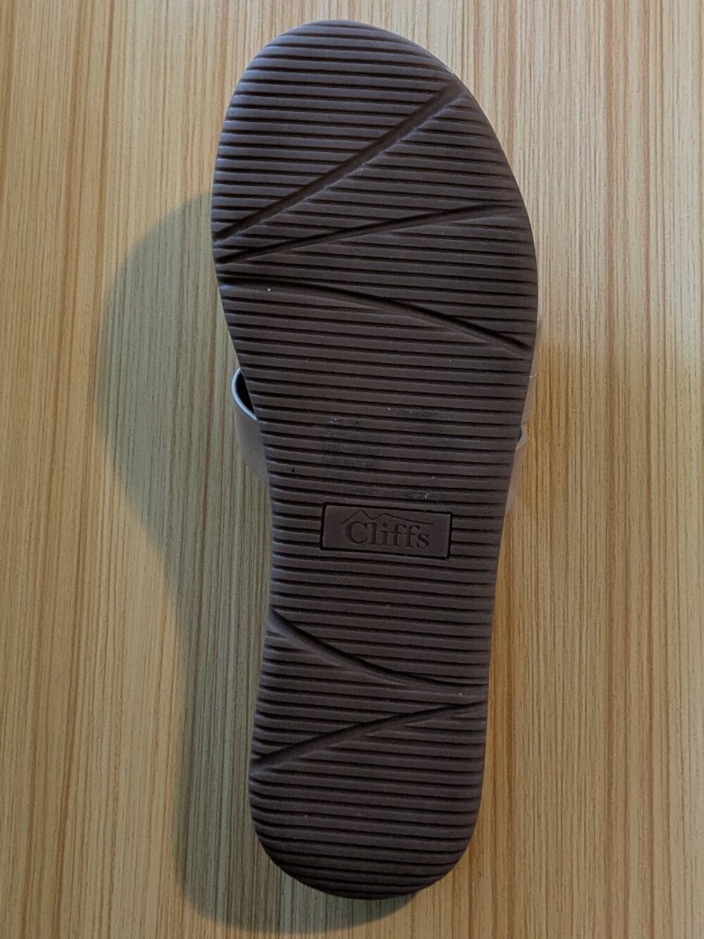 Cliffs by White Mountain Squarely Tan Sandals - Picture 3 of 5